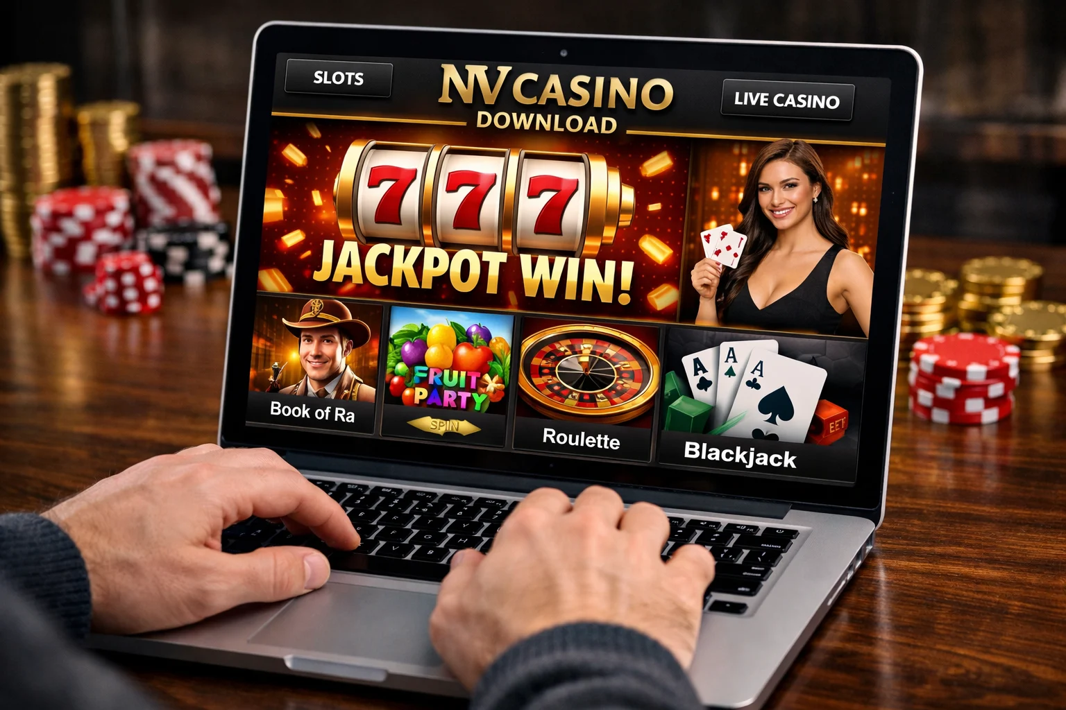 Android-додаток NV Casino