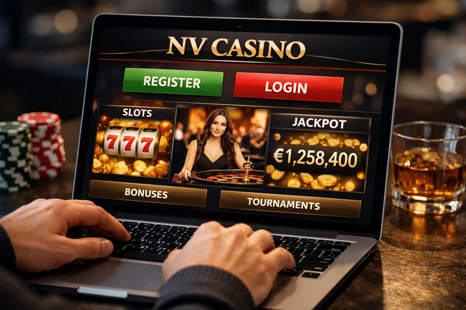 NV Casino вхід